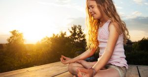 Practicing meditation is healthy for children